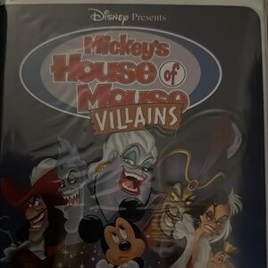 Disney House of Mouse Villains DVD - Colorful Cover